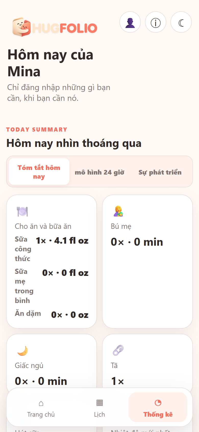 Xem tổng quan hôm nay